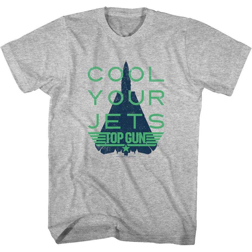 Distressed Cool Your Jets Top Gun Tshirt